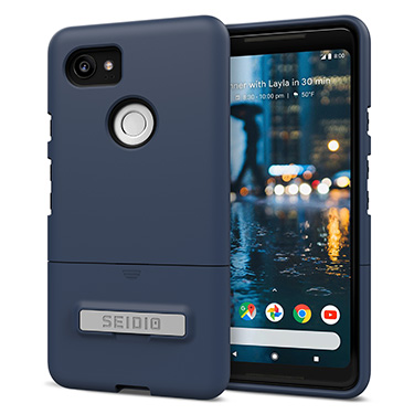 Seidio Surface with Kickstand for Google Pixel 2 XL (Royal Blue /Black)